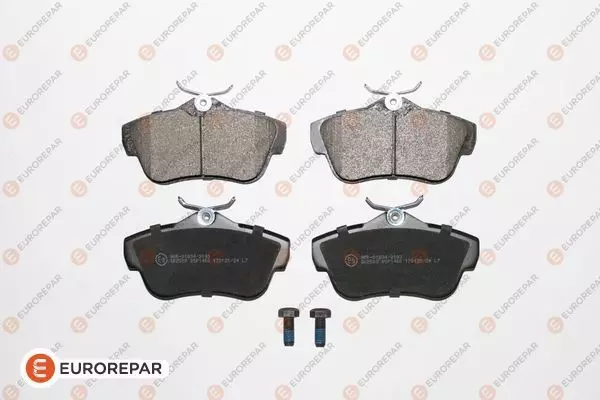 Комплект тормозных колодок дискового тормоза EUROREPAR 1617280980