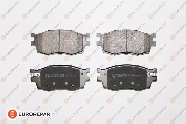 Комплект тормозных колодок дискового тормоза EUROREPAR 1617285580