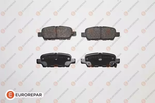 Комплект тормозных колодок дискового тормоза EUROREPAR 1617285680