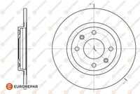 Диск тормозной EUROREPAR 1618859980