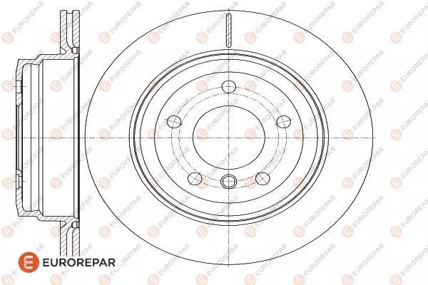 Диск тормозной EUROREPAR 1622806880