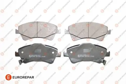 Колодки тормозные дисковые toyota auris (e15) 2.0 d-4d (ade150) 06 EUROREPAR 1623060480