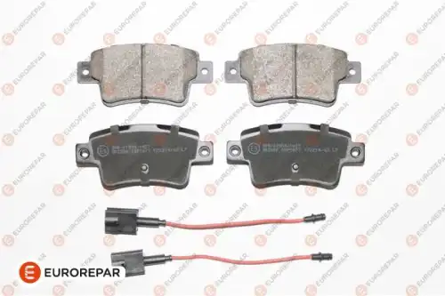 Колодки тормозные дисковые fiat grande punto (199) 1.4 (199.axx1b) 07 EUROREPAR 1623063880