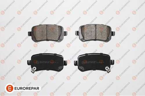Колодки тормозные дисковые chrysler grand voyager v (rt) 07 dodge journey 08 rear EUROREPAR 1639370280