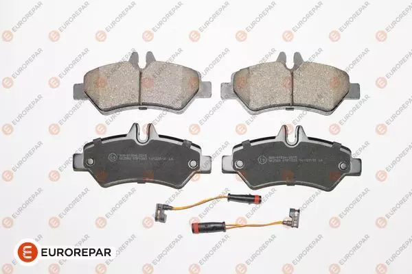 Колодки тормозные дисковые EUROREPAR 1639371280
