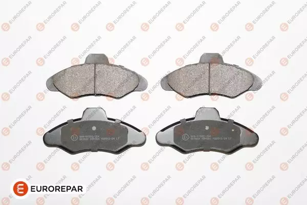 Колодки тормозные дисковые EUROREPAR 1639372480