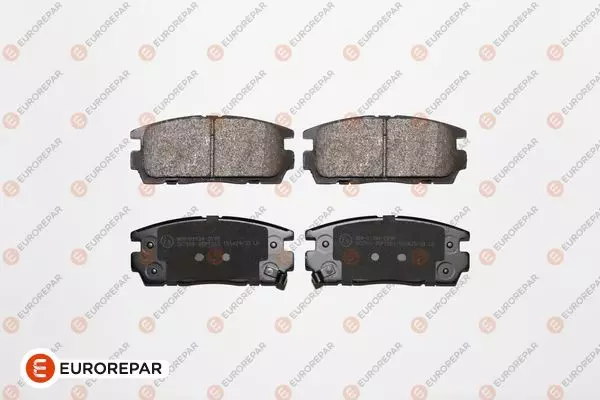 Комплект тормозных колодок дискового тормоза EUROREPAR 1639383380