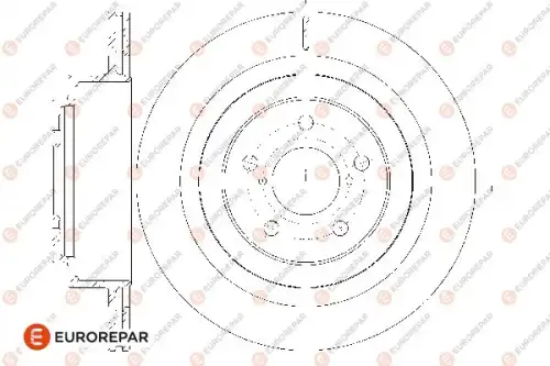 Диск тормозной subaru impreza (gd) 2.0 wrx turbo awd 99 rear d290 x 18 EUROREPAR 1667862580