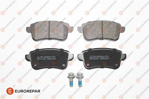 Колодки тормозные дисковые renault espace v 16 rear 456x1065x16 EUROREPAR 1675991480