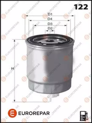 Топливный фильтр EUROREPAR E148098