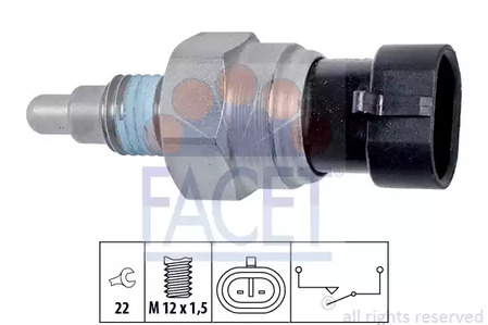 Датчик заднего хода FACET 7.6323