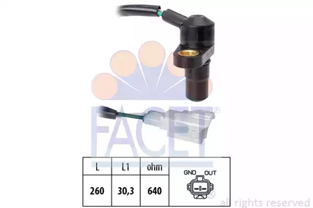 Датчик частоты вращения вала FACET 9.0465