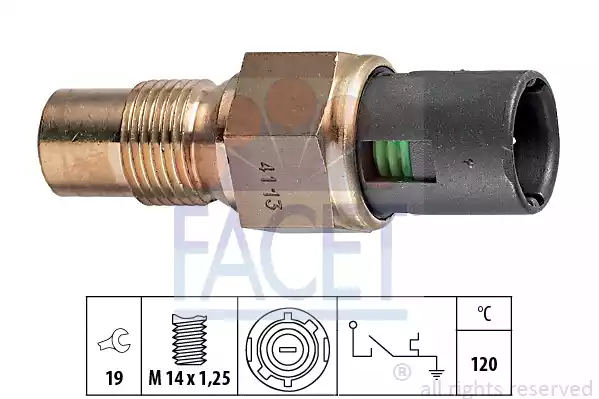 Датчик включения вентилятора FACET 7.4113