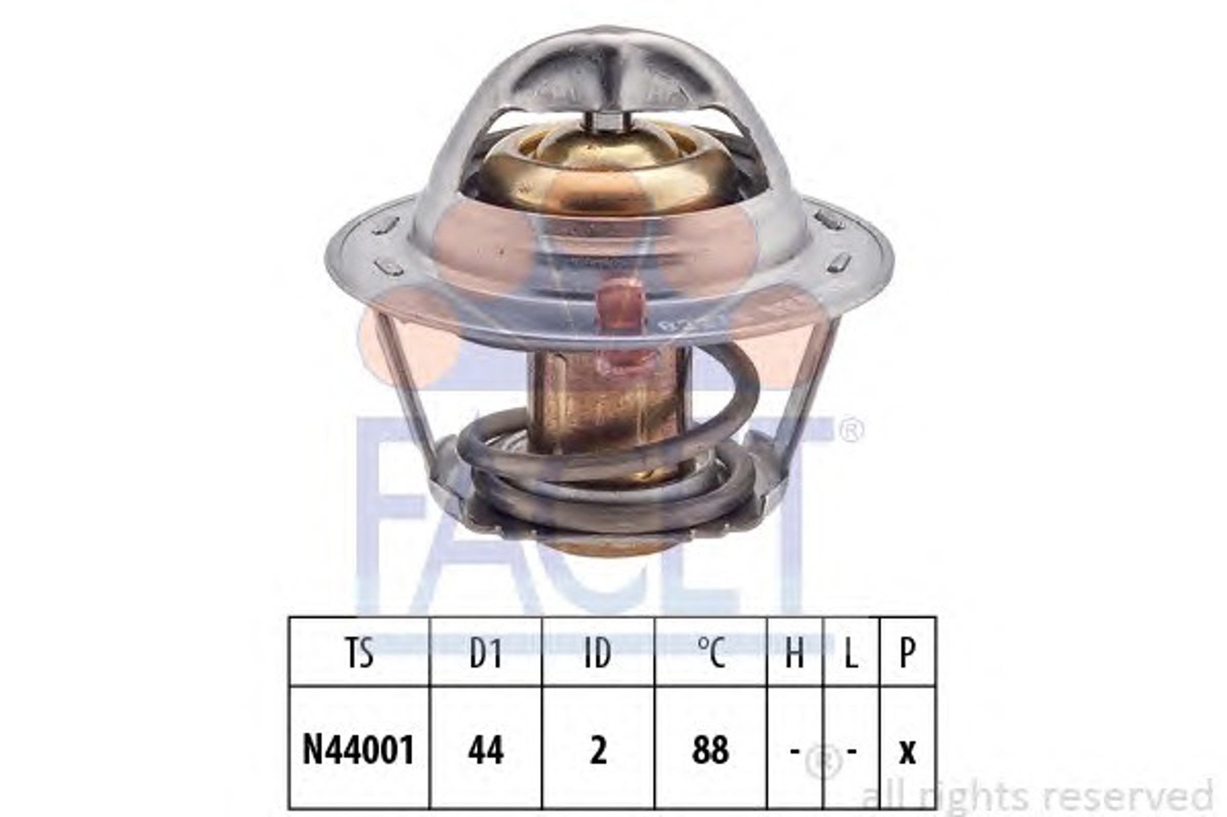 Термостат FACET 7.8390