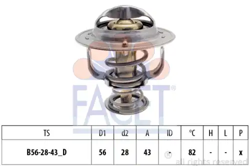Термостат FACET 7.8399S