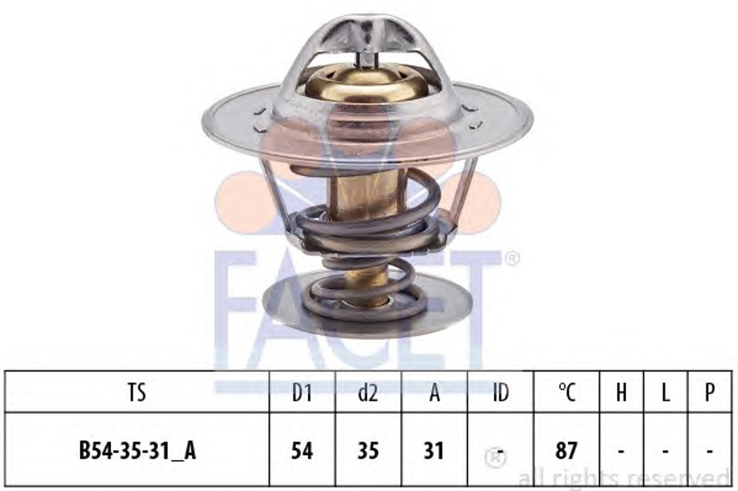 Термостат FACET 7.8435