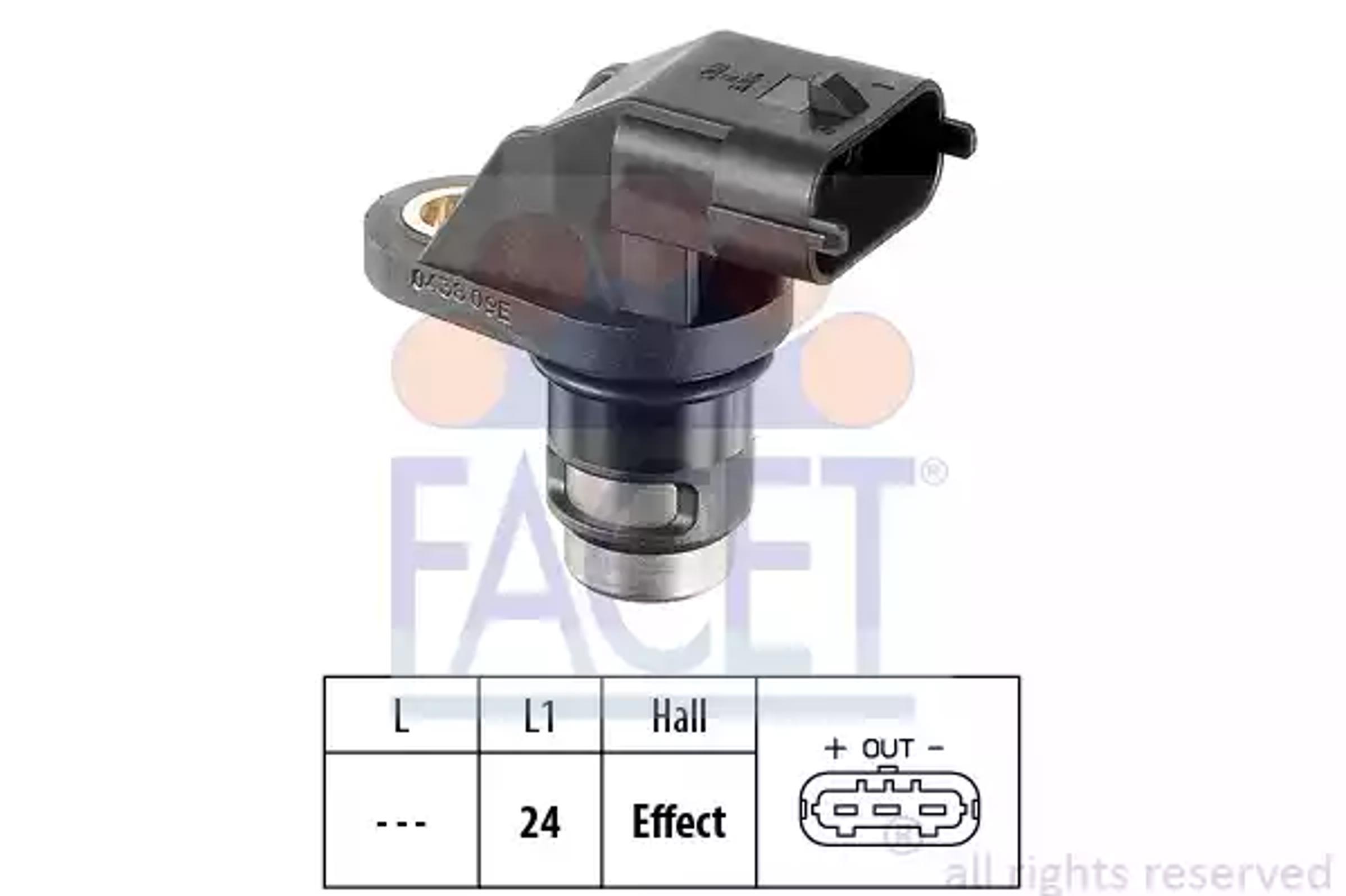 Датчик скорости FACET 9.0438