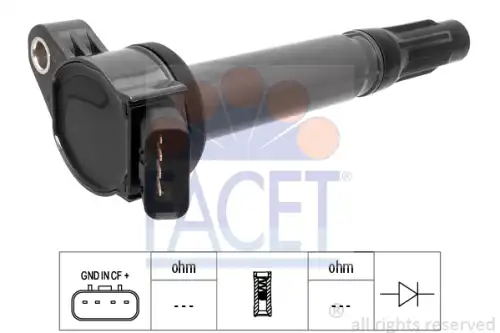Катушка зажигания FACET 9.6438