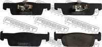 Колодки тормозные передние FEBEST 2401CLIIVF