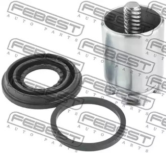 Поршень суппорта тормозного заднего ремкомплект FEBEST 0176-ZRE151R-KIT