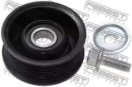 Натяжной ролик поликлинового ремня FEBEST 0587-BK