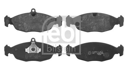 Комплект тормозных колодок дисковый тормоз FEBI BILSTEIN 16055