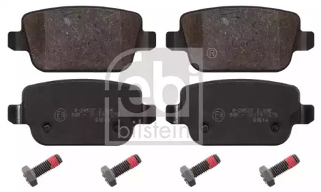 Колодки тормозные дисковые FEBI BILSTEIN 16642