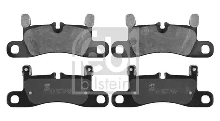 Комплект тормозных колодок дисковый тормоз FEBI BILSTEIN 16809