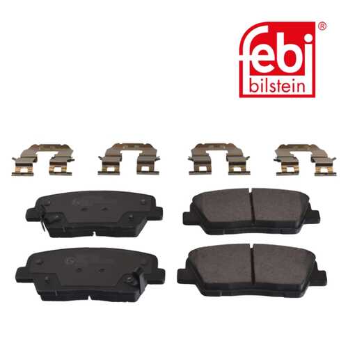 116284f колодки дисковые задние FEBI BILSTEIN 116284