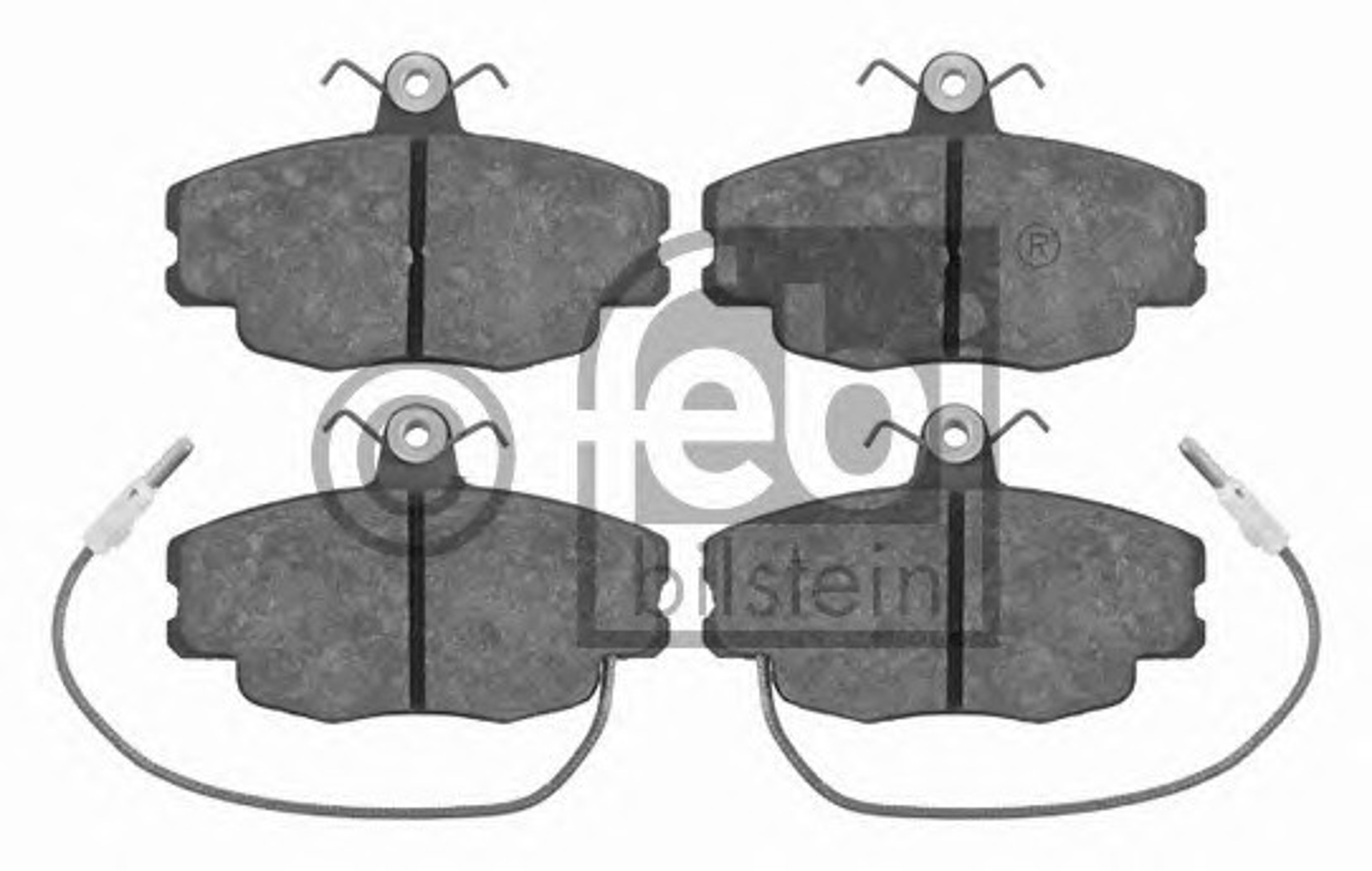 Колодки тормозные дисковые FEBI BILSTEIN 16241
