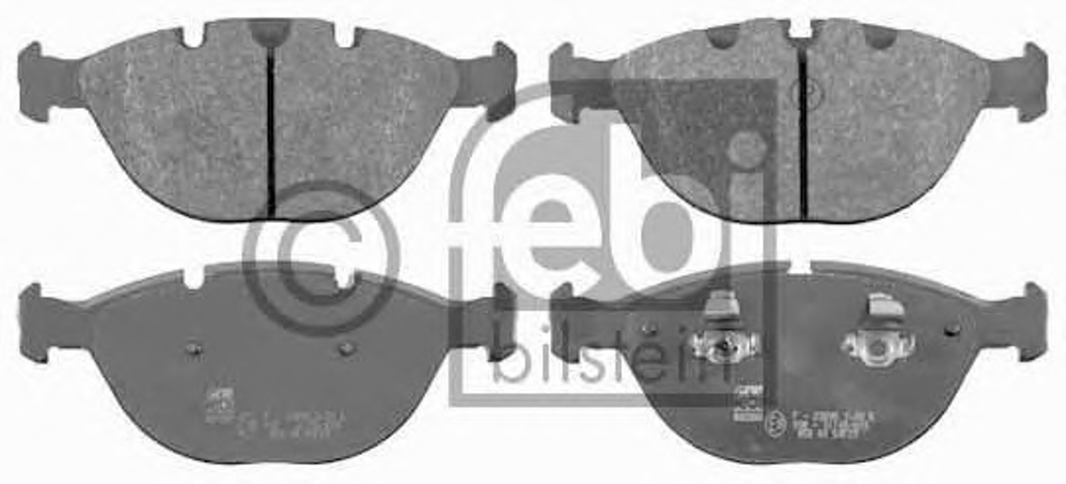 Колодки тормозные дисковые FEBI BILSTEIN 16501