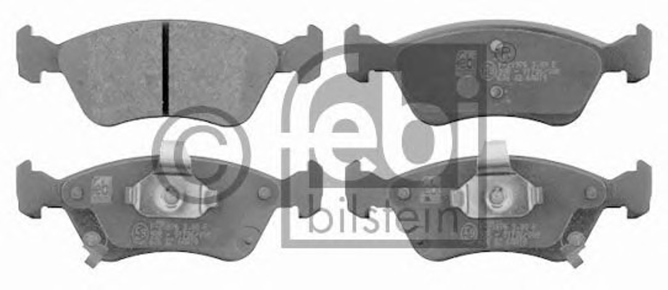 Колодки тормозные дисковые FEBI BILSTEIN 16544