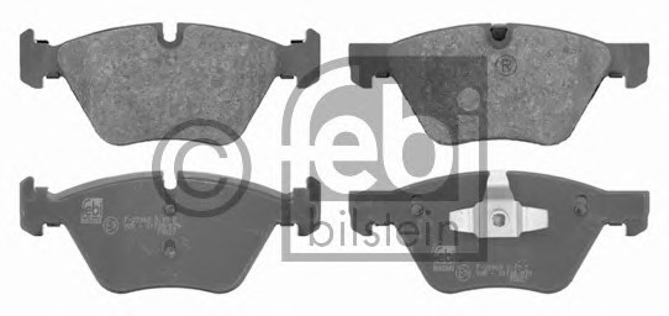 Колодки тормозные дисковые FEBI BILSTEIN 16670