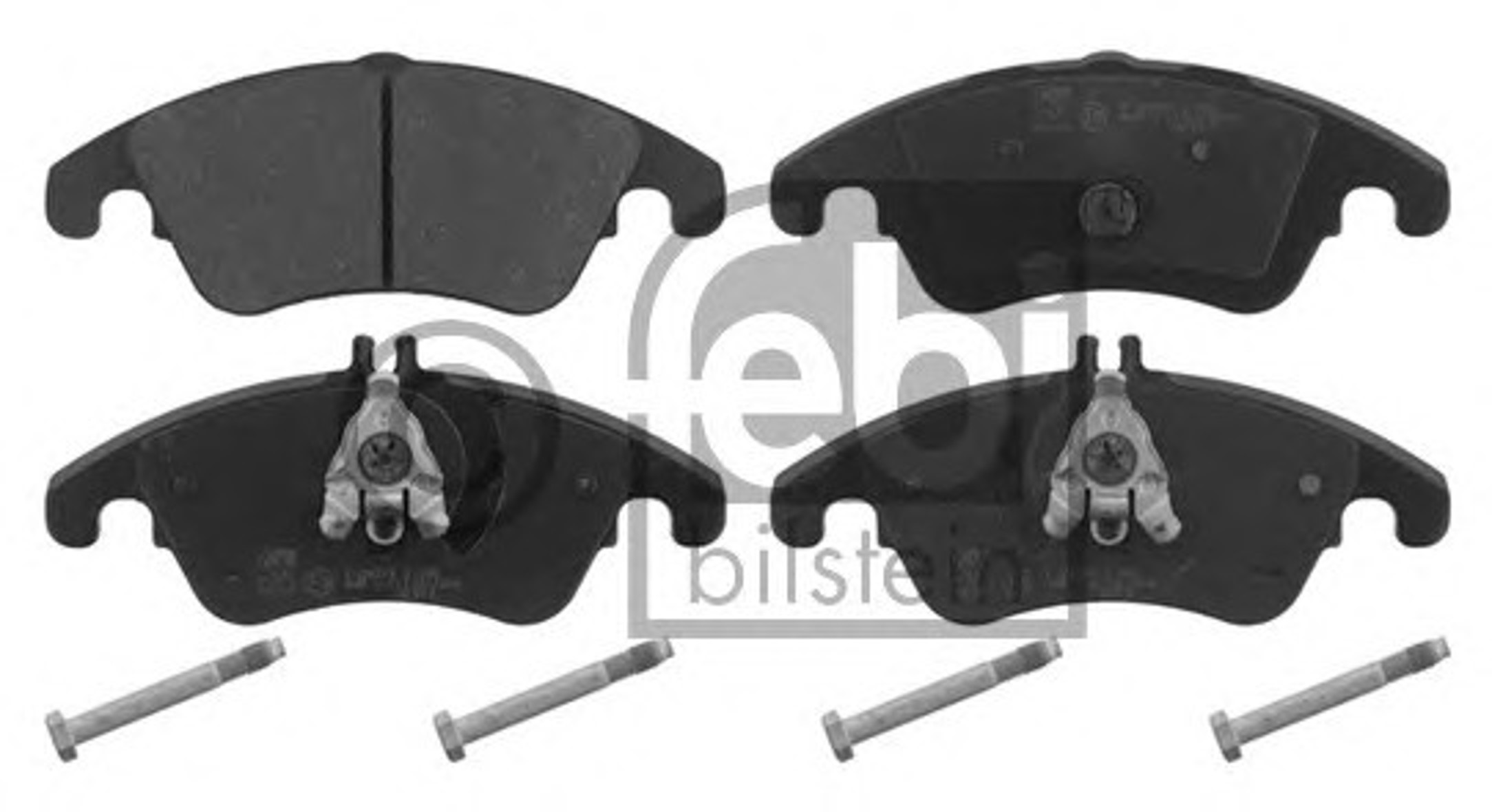 Колодки тормозные дисковые FEBI BILSTEIN 16777