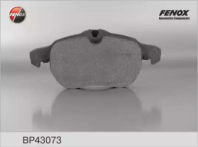 Комплект тормозных колодок дискового тормоза FENOX BP43073