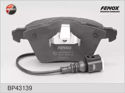 Комплект тормозных колодок дискового тормоз FENOX BP43139