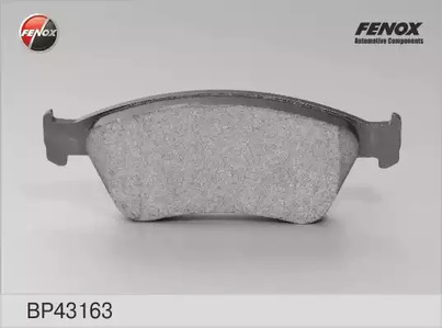 Комплект тормозных колодок дискового тормоза FENOX BP43163