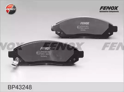 Колодки тормозные дисковые FENOX BP43248