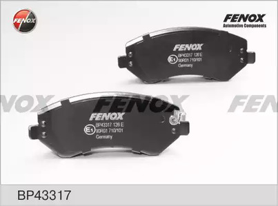 Тормозные колодки FENOX BP43317
