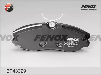 Комплект тормозных колодок дискового тормоза FENOX BP43329