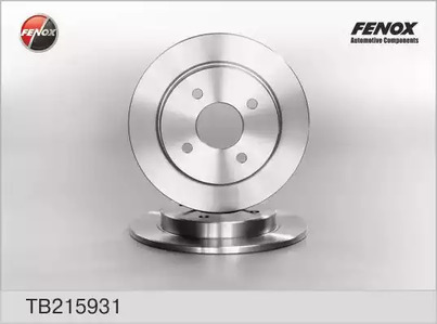 Тормозные диски FENOX TB215931