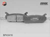 Колодки тормозные дисковые FENOX BP43416