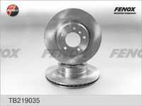 Тормозной диск FENOX TB219035