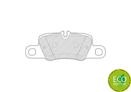 Тормозные колодки FERODO FDB4713