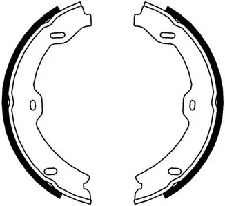 Колодки тормозные барабанные FERODO FSB4002