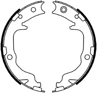Комплект тормозных колодок стояночная тормозная система FERODO FSB4059