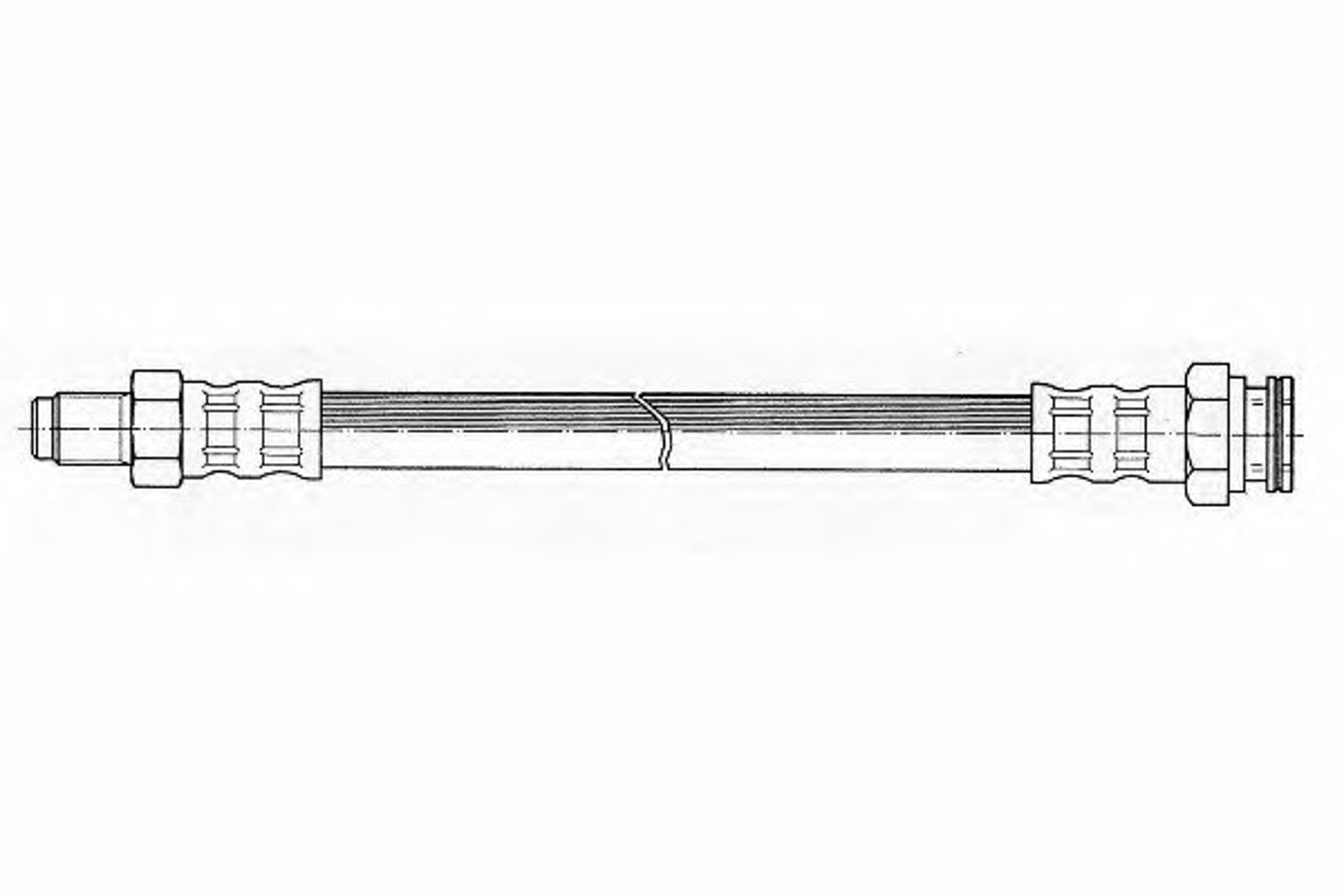Шланг тормозной FERODO FHY2137