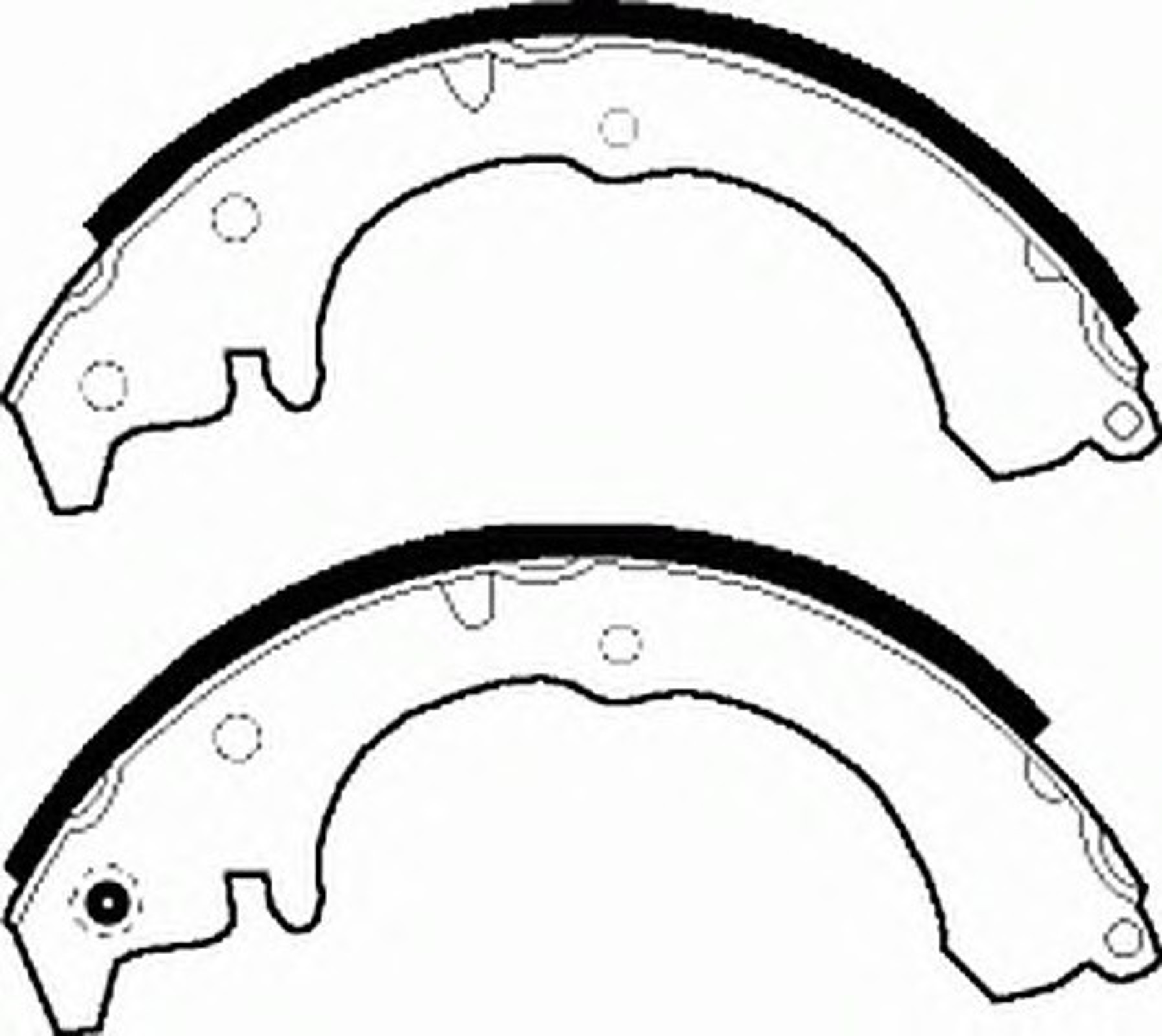 Комплект тормозных колодок FERODO FSB406