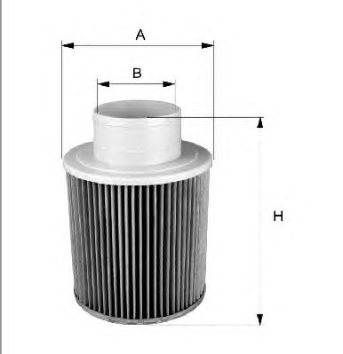 Воздушный фильтр FILTRON AK 372/1