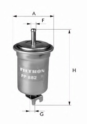 Топливный фильтр FILTRON PP 875/1